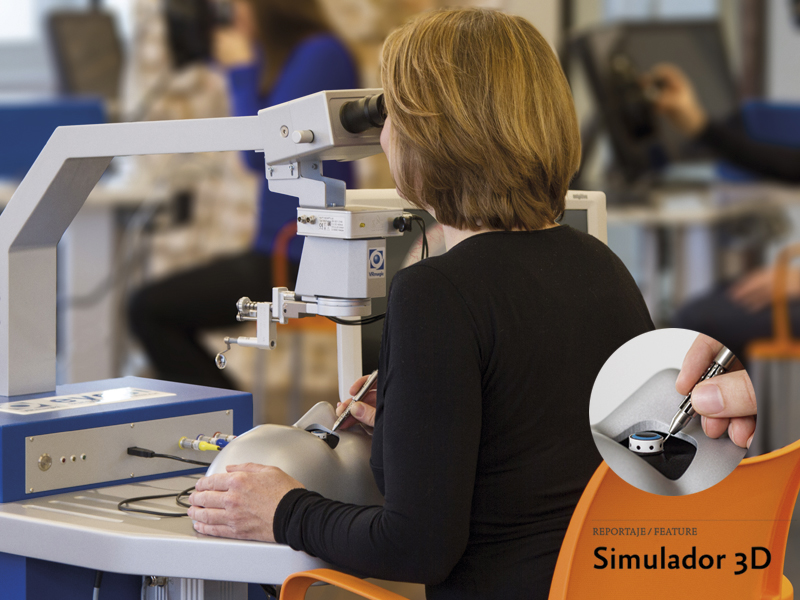 simulador cirugia 3d catarata retina